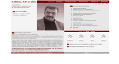 Desktop Screenshot of advo.lt
