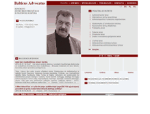 Tablet Screenshot of advo.lt